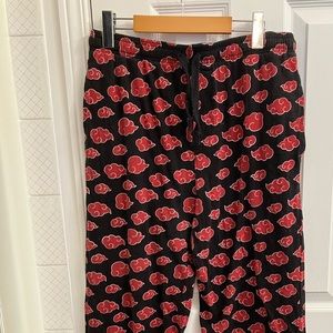 Naruto pyjama pants - men’s large, jersey knit